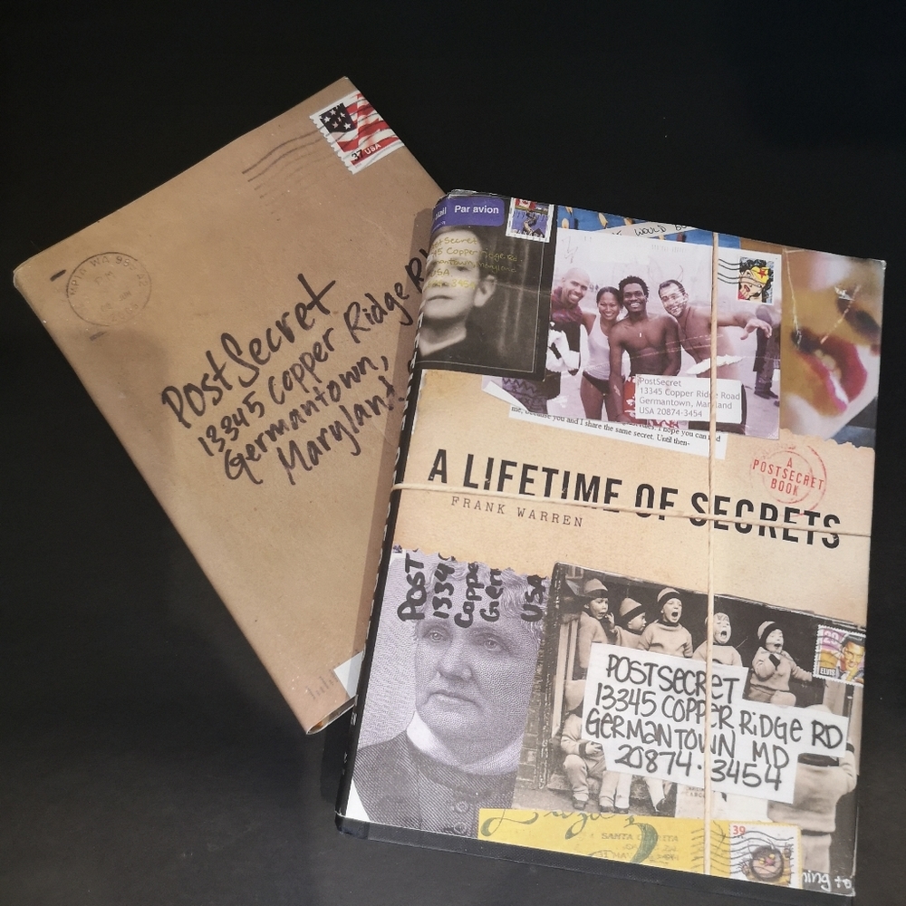 PostSecret & A Lifetime Of Secrets Books Extraordinary Confessions Frank Warren